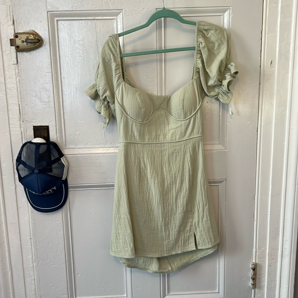 Hello Molly Green Dress